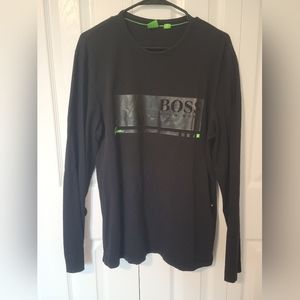 Hugo Boss Black Long Sleeve Top Size Large